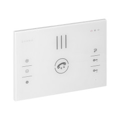 SANDI, enkelhetsfamilj intercom-set, handsfree, 2-ledare, kodlås, RFID, vit | HandlaSmidigt.se