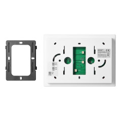 SANDI, enkelhetsfamilj intercom-set, handsfree, 2-ledare, kodlås, RFID, vit | HandlaSmidigt.se