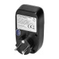 Energiförbrukningsmätare, energikalkylator med bakgrundsbelyst LCD-skärm, Schuko-version, svart