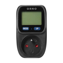 Energiförbrukningsmätare, energikalkylator med upplyst LCD-skärm, svart | HandlaSmidigt.se