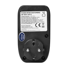 Energiförbrukningsmätare, energikalkylator med upplyst LCD-skärm, svart | HandlaSmidigt.se