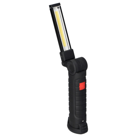 Arbetslampa LED COB 2W, 200lm, 1200mAh, hopfällbar