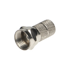 Kontakt SAT-F koppar 3C2V, Cabletech, 10 stycken | HandlaSmidigt.se