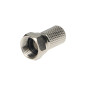 Kontakt SAT-F 7,2 mm + packning, Cabletech, 10 stycken