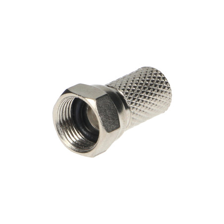 Kontakt SAT-F 7,2 mm + packning, Cabletech, 10 stycken