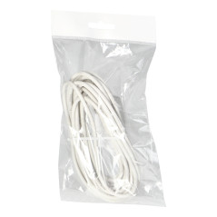 Kabel TV - VIDEO vit 5,0m | HandlaSmidigt.se