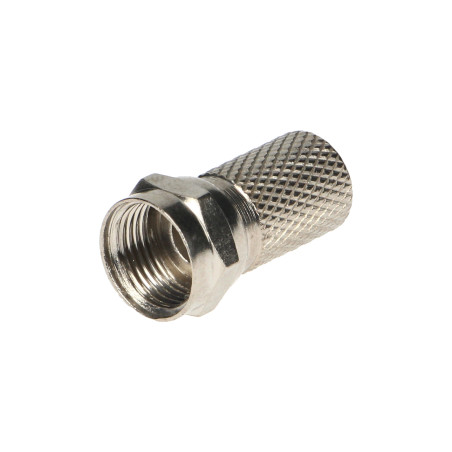 Kontaktdon SAT-F koppar, 6,8 mm, 2 stycken | HandlaSmidigt.se