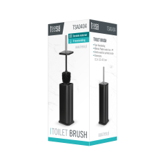 Toalettborste (svart)