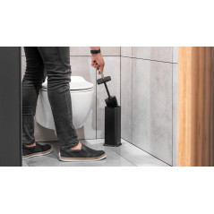 Toalettborste (svart)