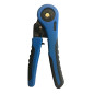 Verktyg för att klämma ihop+kabeländhylsor isolerade E6184