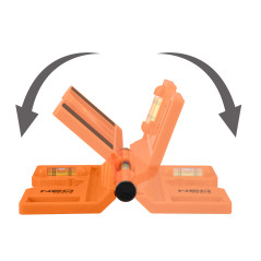 Vattenpass för stolpar, rörlig