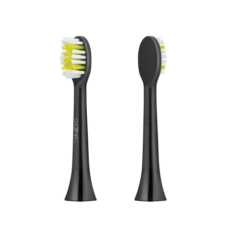 Huvuden till TEESA SONIC BLACK mjuk tandborste komplett