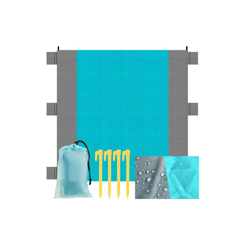 Strand- / picknickfilt 208x208cm Trizand 21209