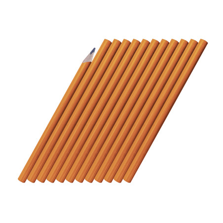 67-083- Byggpenna 18 cm 12 st