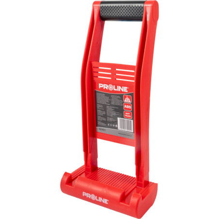 Handtag för att bära plattor, abs, tpr, maxvikt 80 kg, proline.