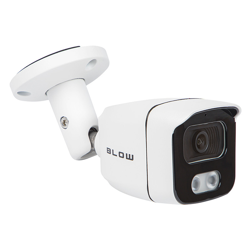 77-855- IP-kamera 8MP bl-i8is28bwm/poe vit tub med mikrofon