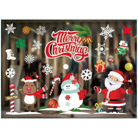 DA42 Juldekoration för fönstret