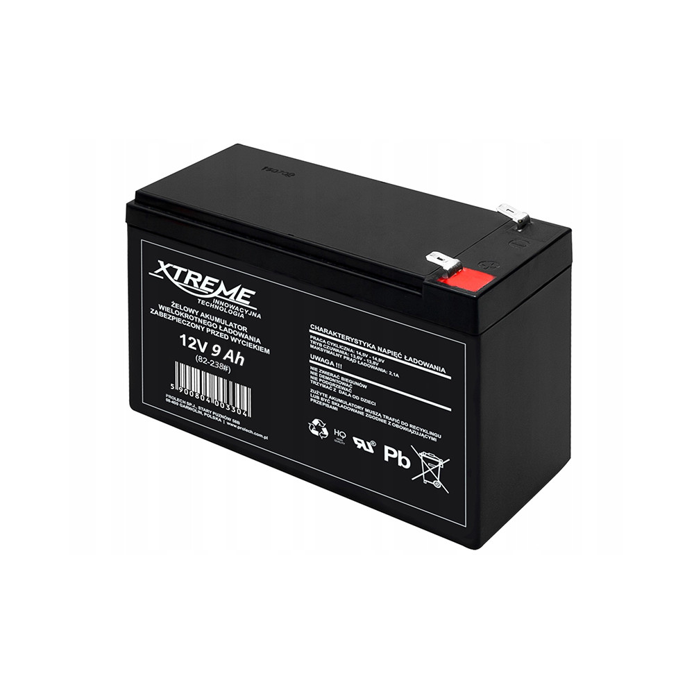 82-238- Gelbatteri 12v 9ah xtreme 151x101x71_6,5 82-238- Gelbatteri 12v 9ah xtreme 151x101x71_6,5