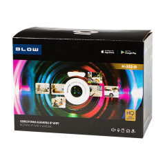 78-788- Kamera med wifi ptz 2mp+2mp h-332-b dubbel roterande