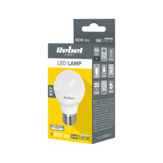 LED-lampa Rebel G45 8W E27, 3000K, 230V | HandlaSmidigt.se