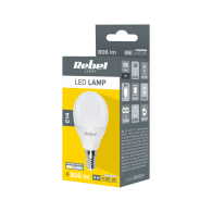 LED-lampa Rebel G45, 8W, E14 4000K, 230V