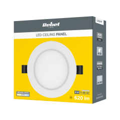 Taklampa Led 6W Rebel, 4000K, 230V