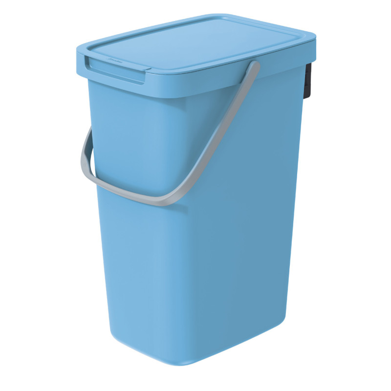 Sopkorgen SYSTEMA Q - ljusblå 12 liter. Keden