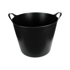 Flexibel behållare 27 liter svart