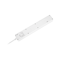 Nätadapter Rebel med 5 uttag + 2 USB-uttag med strömbrytare - 1,5m