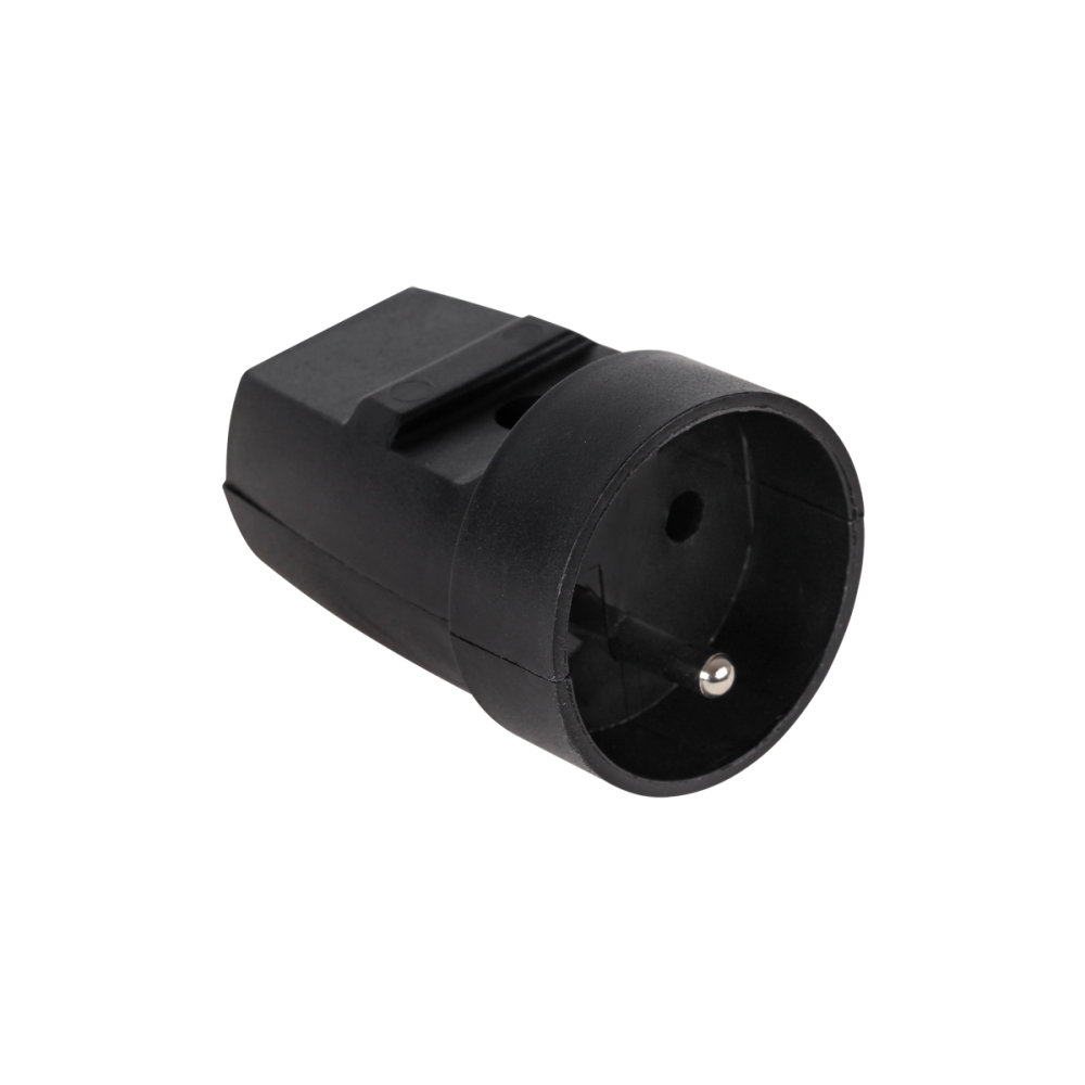 Jordfäst svart uttag G-10-2 Jordfäst svart uttag G-10-2