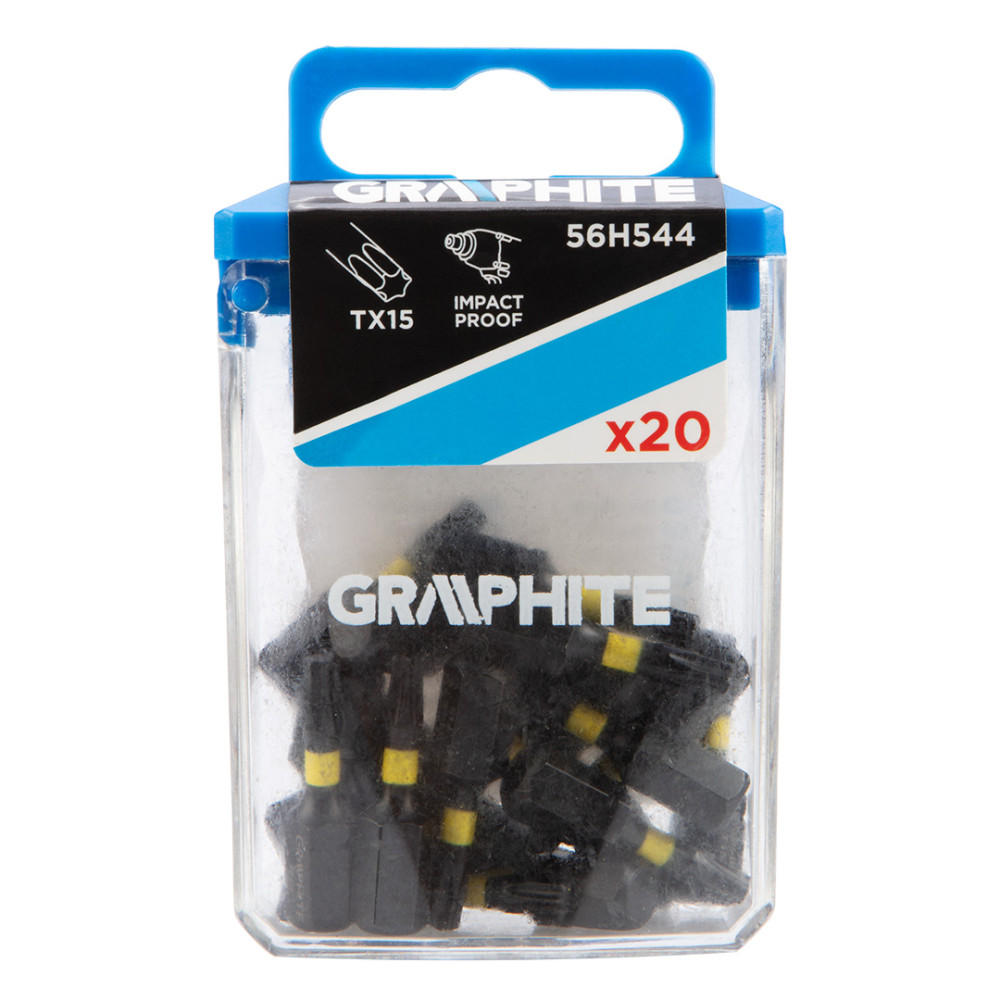 Slagbits TX15 x 25 mm, 20 stycken. Slagbits TX15 x 25 mm, 20 stycken.