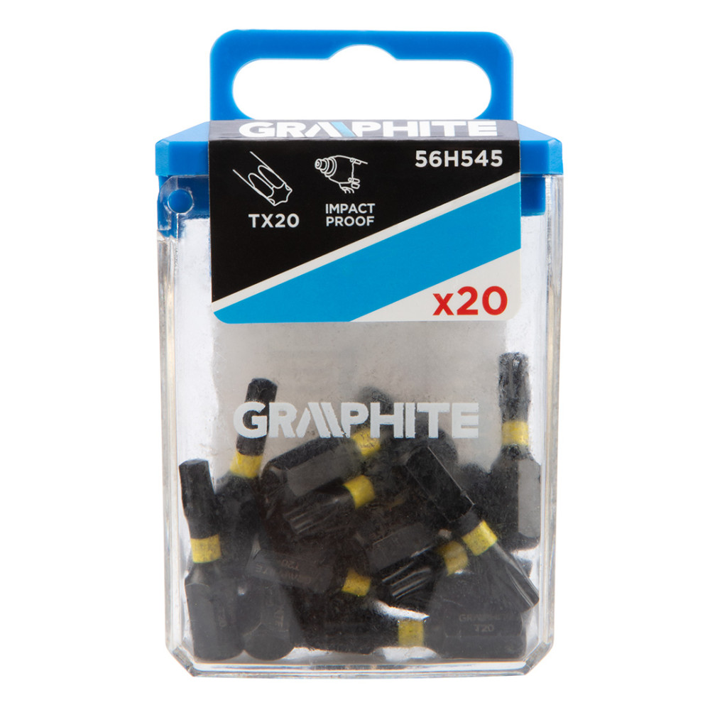 Slagbits TX20 x 25 mm, 20 stycken. Slagbits TX20 x 25 mm, 20 stycken.