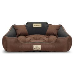 Hundbädd 100x75 Brun KingDog | HandlaSmidigt.se