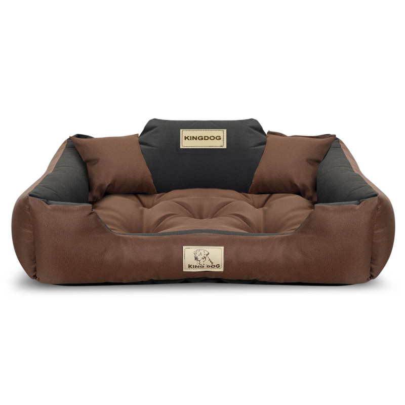 Hundbädd 100x75 Brun KingDog