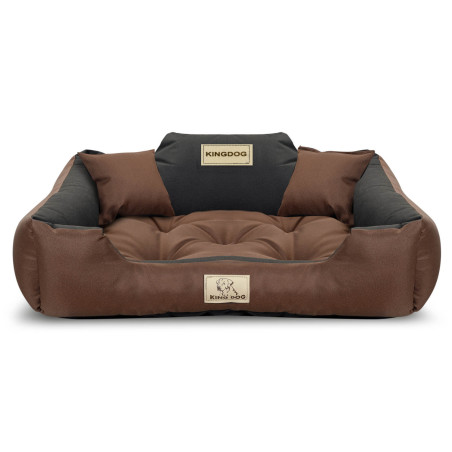 Hundbädd 100x75 Brun KingDog | HandlaSmidigt.se