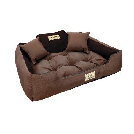Hundbädd 100x75 Brun KingDog