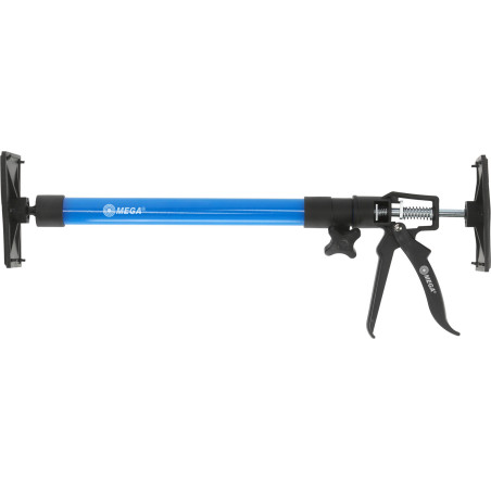 Teleskopiskt stöd, 115-290 cm, max. belastning 30 kg.