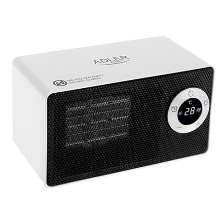 AD 7746 Keramisk värmefläkt med LCD-skärm