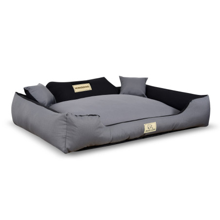 Sängen KingDog avtagbar och halkfri MM44 115x95cm grå | HandlaSmidigt.se