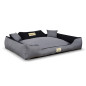 Sängen KingDog avtagbar och halkfri MM44 115x95cm grå
