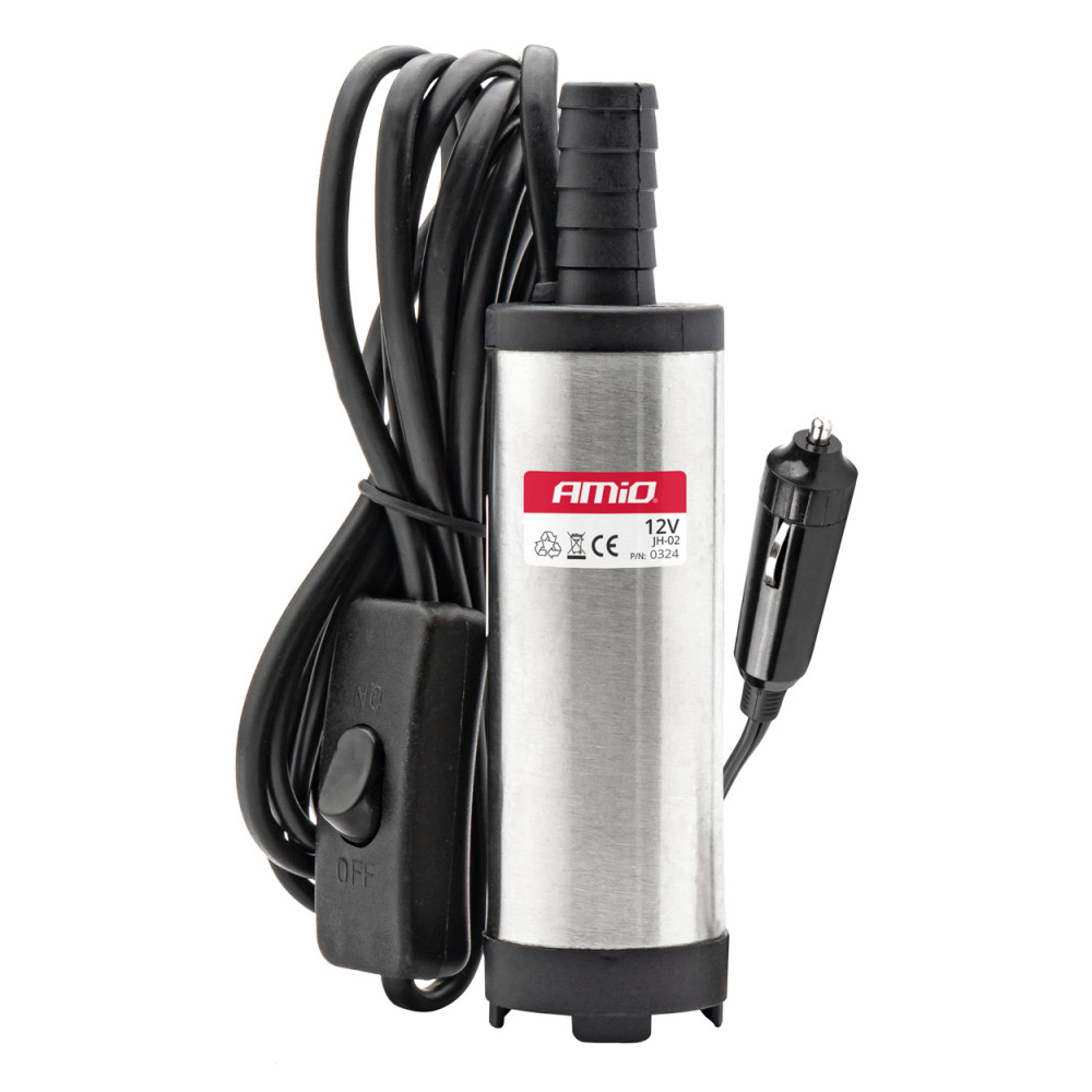 Pump 12V nedsänkbar för tömning av bränsle, vatten, vätskor amio-03242. Pump 12V nedsänkbar för tömning av bränsle, vatten, vätskor amio-03242.