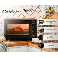 AD 6023 Piekarnik elektryczny 26l