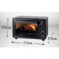 AD 6023 Elektrisk ugn 26 liter