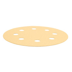 Slippapper med kardborre 180 mm, K180, 5 st, med 8 hål för slipmaskin 59G263. | HandlaSmidigt.se