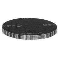 Siatka ścierna do gipsu na rzep 180 mm, K40, 5szt do szlifierki 59G263