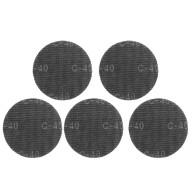 Slippapper för gips med kardborre 180 mm, K40, 5 st för slipmaskin 59G263