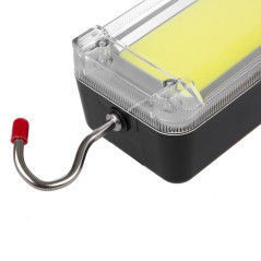 Arbetslampa med magnetiskt fäste COB Maclean, 2x1200mAh, 700lm, USB Typ-C/Micro USB, MCE307 | HandlaSmidigt.se