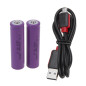 Arbetslampa med magnetiskt fäste COB Maclean, 2x1200mAh, 700lm, USB Typ-C/Micro USB, MCE307