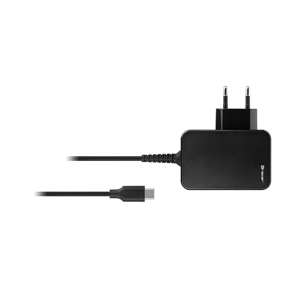 Nätaggregat för bärbar dator TRACER Prime 65W USB-C Nätaggregat för bärbar dator TRACER Prime 65W USB-C
