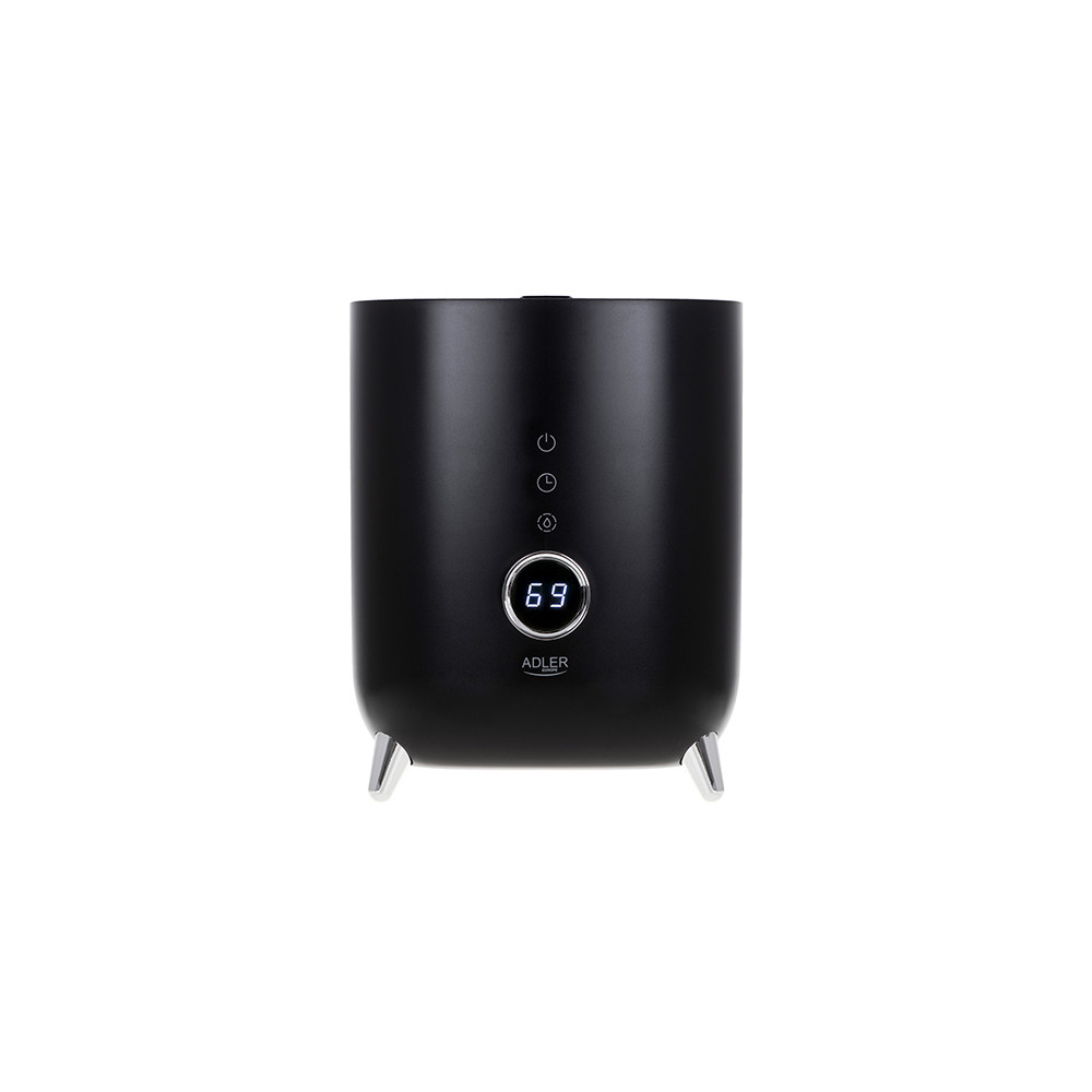 AD 7972 svart Ultraljudsfuktare med LED-ljus